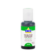 Color en gel Verde Hoja de .20 g Enco especial para alimentos.
